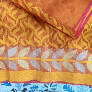 Hastakala Brand Supernet Saree