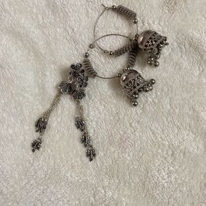 Oxidised Earrings