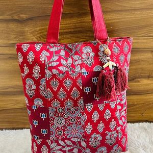 Ajrakh Stylish Handbag