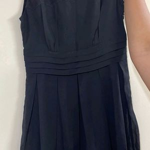 Black Pleated Dress