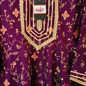 Purple 💜 Frock Suit For Women