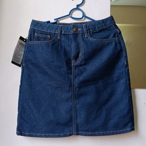 Tokyo Talkies Women Denim Mini Skirt