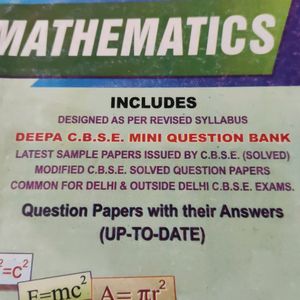 CLASS 12 MATHEMATICS REFRESHER