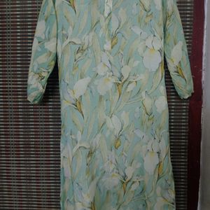 Floral Print Kurta