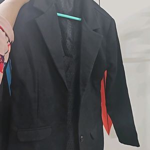 Selling Black Blazer Helpful For Interview, Office