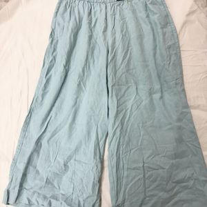 light Blue Linen Pants