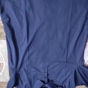 Men Shirt Navy Blue Colour It's Totally New M