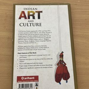 Arihant Indian Art & Culture Book