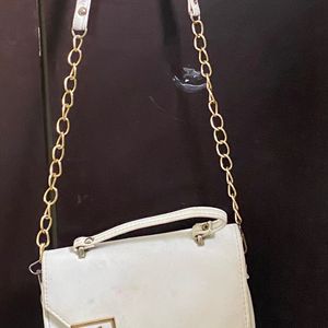 White Sling Bag