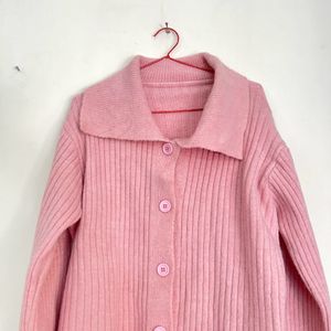 Pink Cardigan