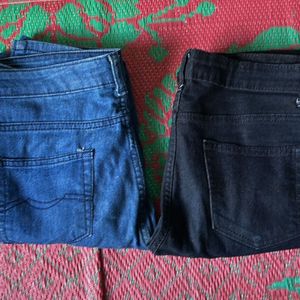 Women Jeans Set Of 2