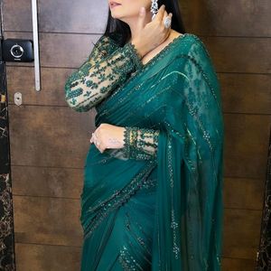 Cocktail Party Saree