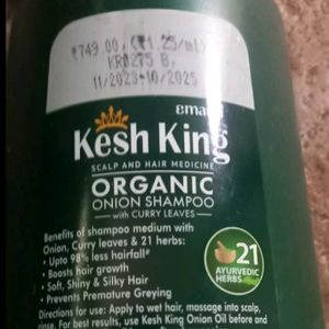 Kesh King Organic Onion Shampoo|| 600ml