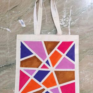 Hand Painted tote bag