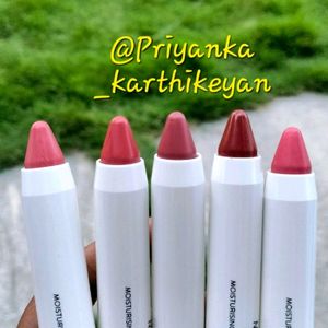 Myglamm Perfect Curves Set Of 6 Lip Crayon