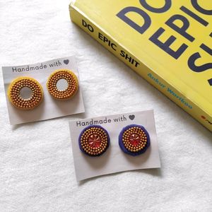 @60/- Rs Studs 💛💜✨️