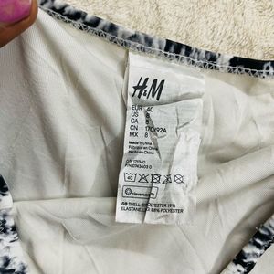 H&M Snakeprint Bodysuit