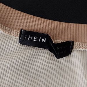 Shein Graphic Crop Top