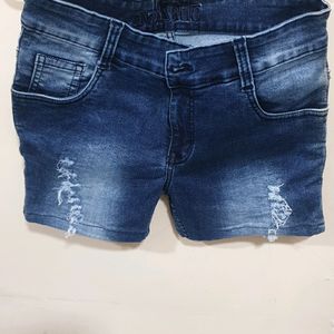 Blue Denim Short