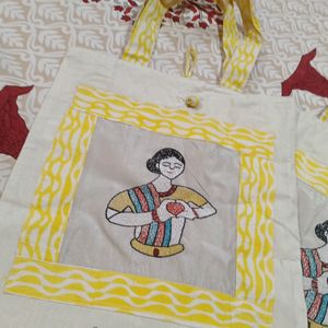 Bioderma Handmade Tote Bag !