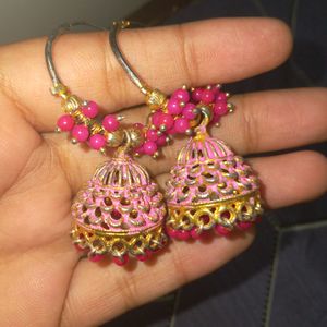 Combo of Earing And Key Chain