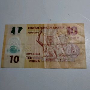 2 Pc Nigerian Plastic Currency Note