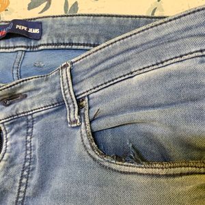 Greyish Blue Jeans - Pepe Jeans original