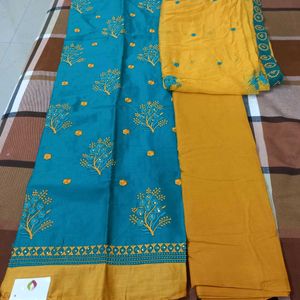 New Cotton Designer Dress Material