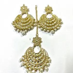 Mangtika With earings Set