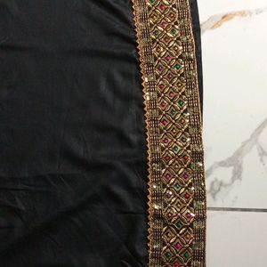 Black Kurta Traoger