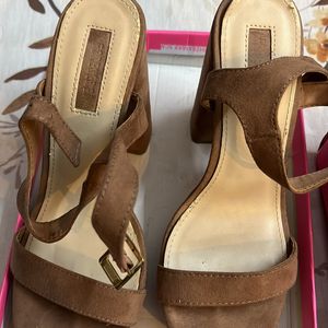 Forever 21 Nude Heels 5 Inch