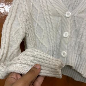 Korean Cropped Cardigan