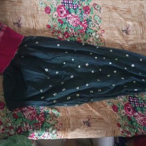 Bandhni Cotten Dress