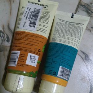 Pilgrim Facewash and Sunscreen Combo