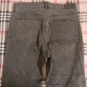 Washed Grey H&M Jeans