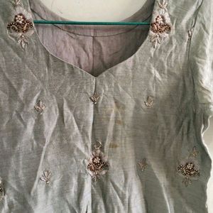 Chanderi Silk Kurta+ Pant