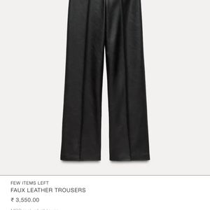 Zara Leather Pants