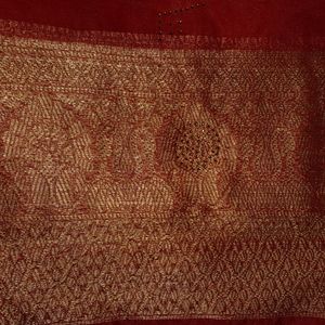 BANARASI ORGANZA SILK SAREE