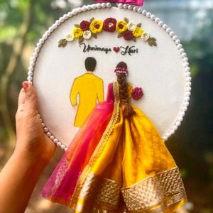 Couple's Embroidery Design