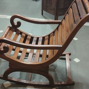 Teak Rocking Chair