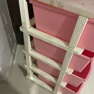 Plastic 4 Layer  Heavy drawer Set