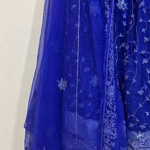 Navy Blue Lehenga