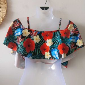 Tropical Crop Top From Italy