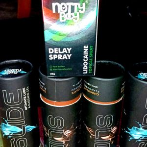 Total 6 Nottyboy Delay Spray And Lubricant Gel