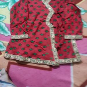 Red Kanha Dress, 2 Times Use Only