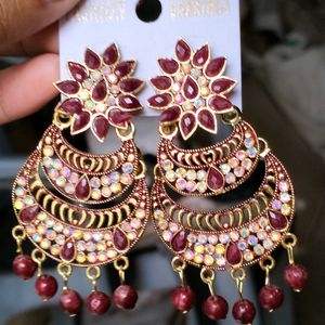 Party Wear Bridal Earrings For Women And Girls