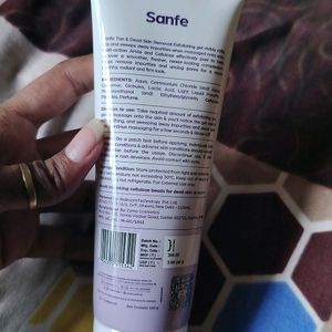 Sanfe Instant Tan And Dead Skin Remoing Gel