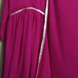New/Unused Aaliya Cut Gown With Dupatta