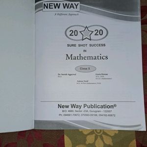 Maths Help Book Class 10