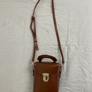 Brown Bucket Bag